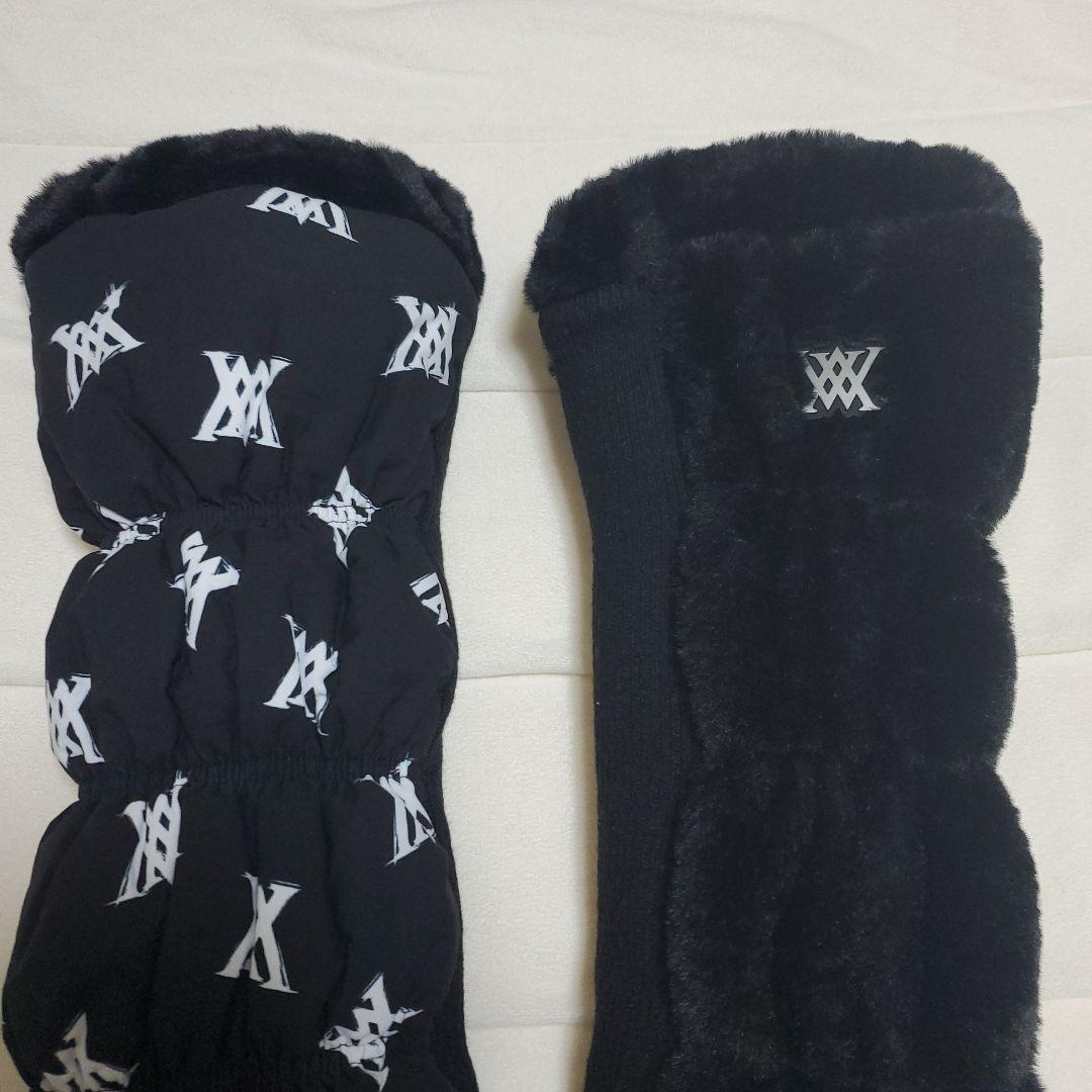 anewgolfレッグウォーマー　リバーシブル