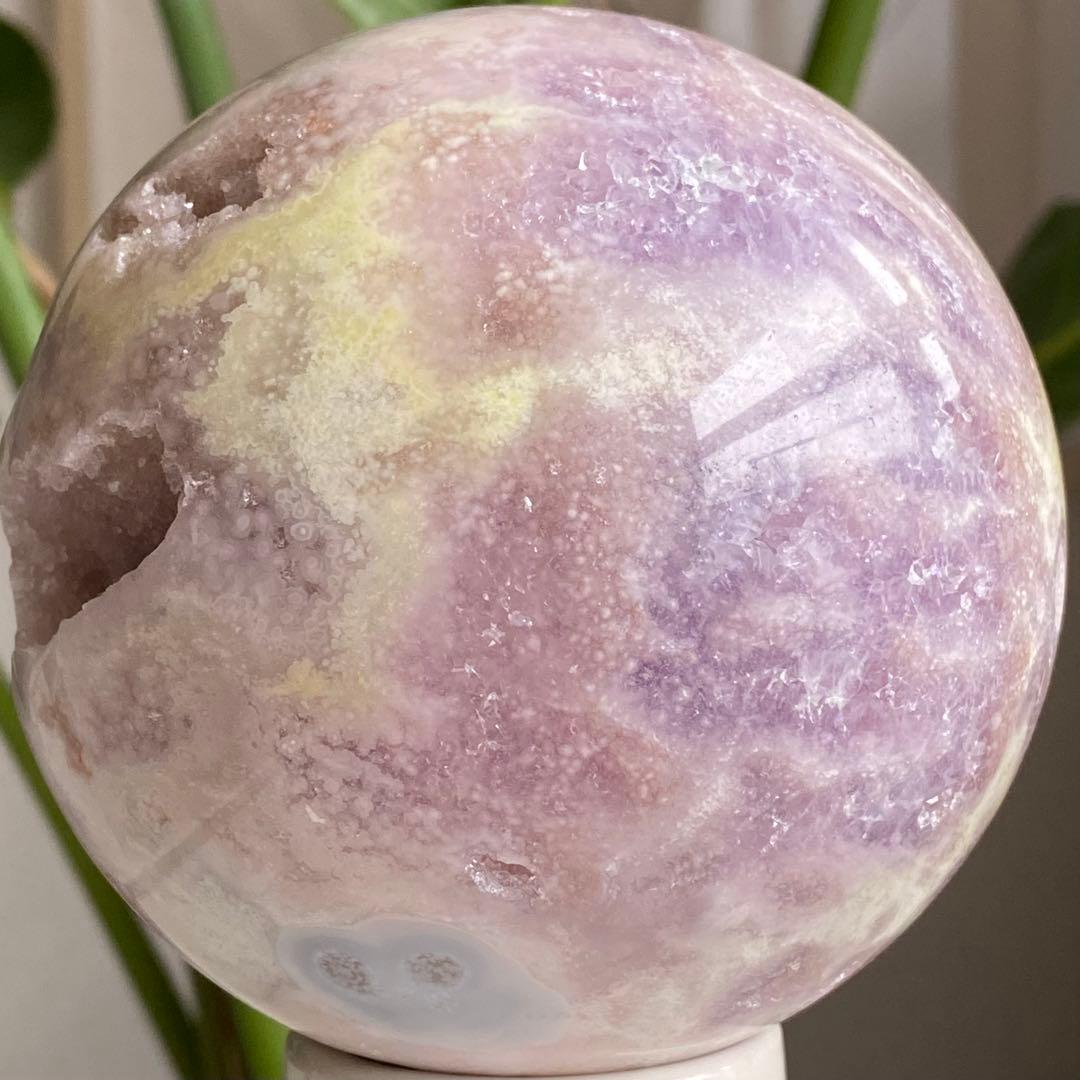 ★★★最終特価【ピンクアメジスト BIG スフィア 約1.4kg 10.5cm