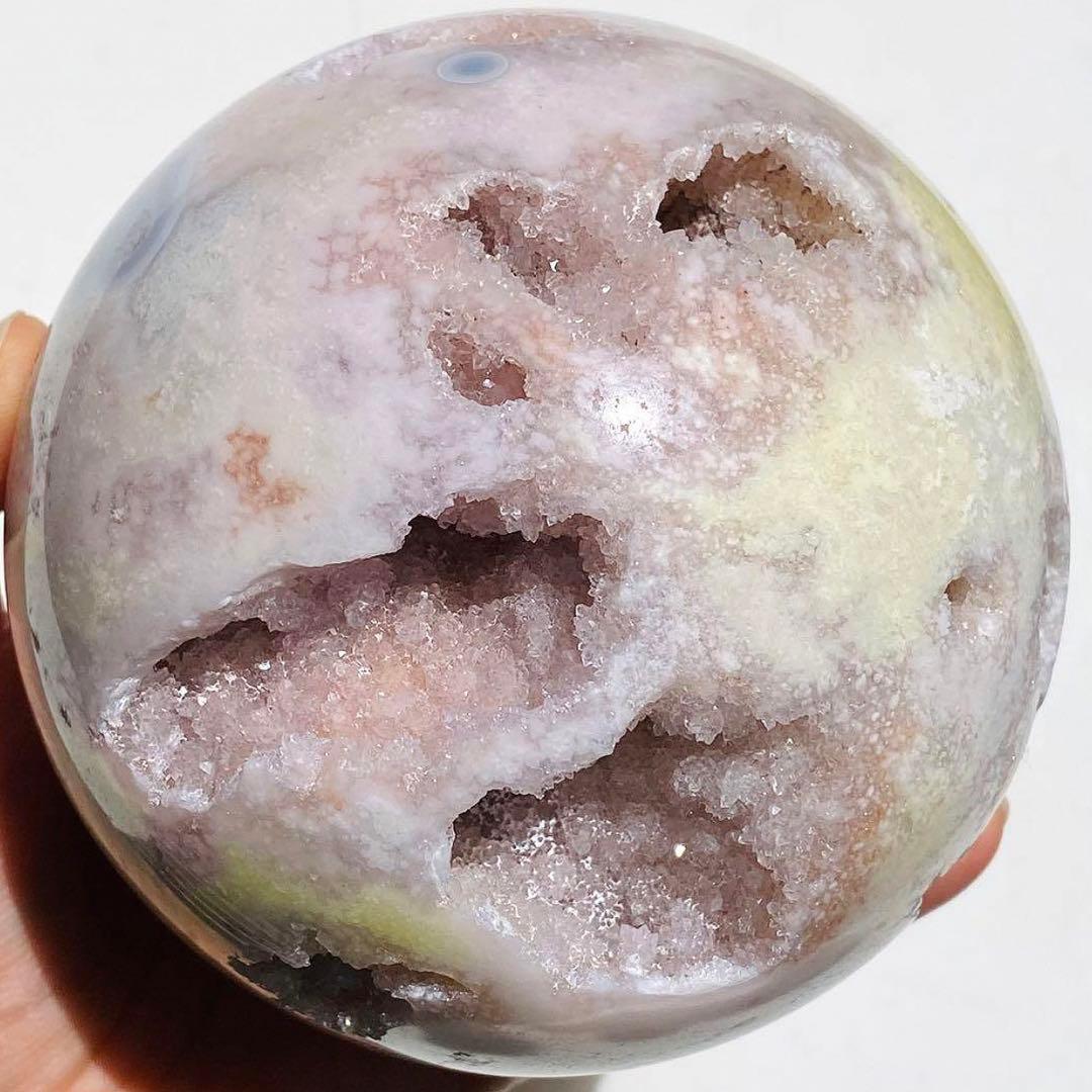 ★★★最終特価【ピンクアメジスト BIG スフィア 約1.4kg 10.5cm