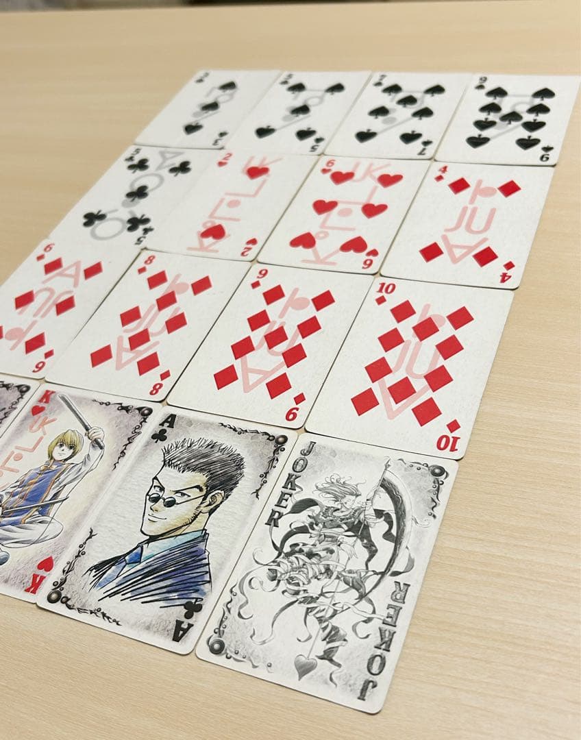 d*9様 HUNTER×HUNTER ハンター協会公認トランプ