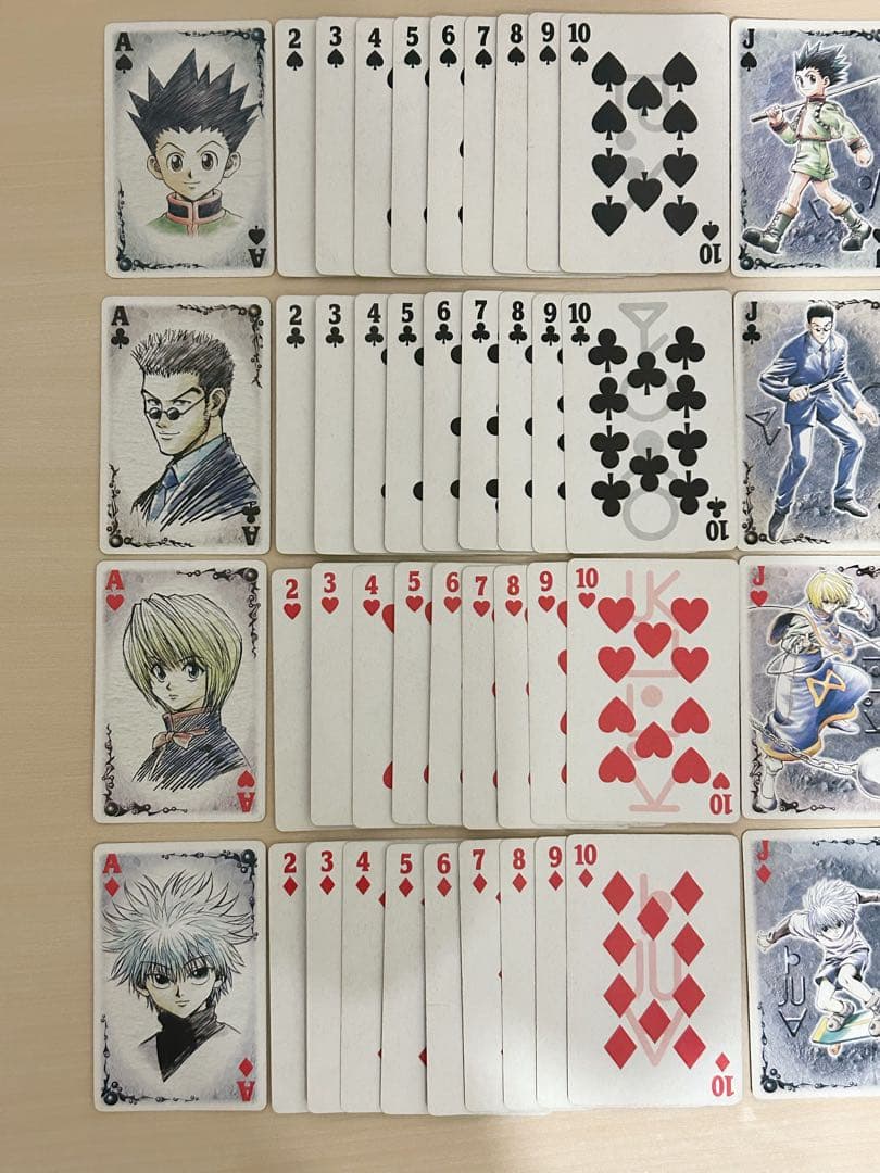 d*9様 HUNTER×HUNTER ハンター協会公認トランプ