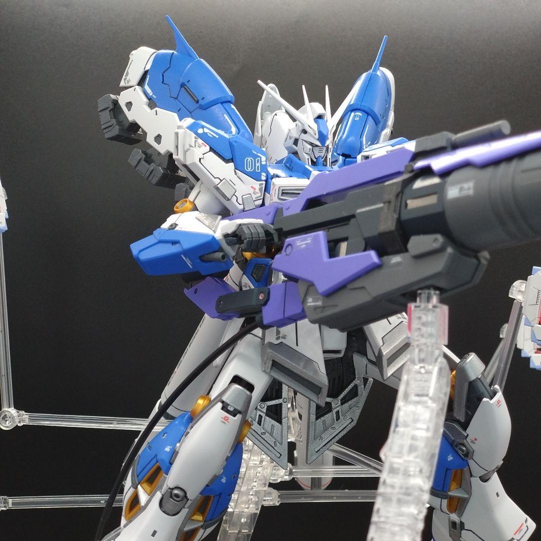RG hi-νガンダム ハイニューガンダム ハイメガ 【全塗装完成品】