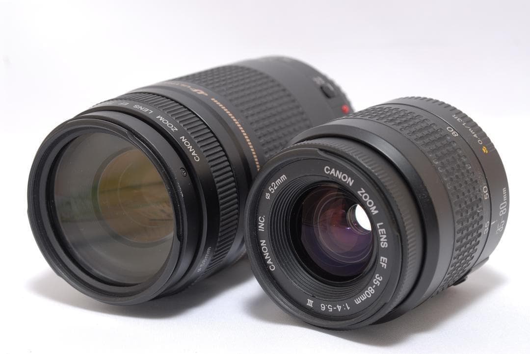 ⭐️すぐに始めれる　遠近両方⭐️Canon kiss x2 ダブルレンズセット