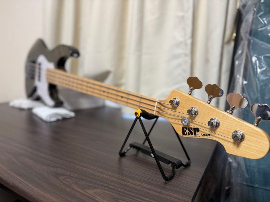 【キルトメイプル】ESP AMAZE-CTM QM【弦交換セットアップ済】