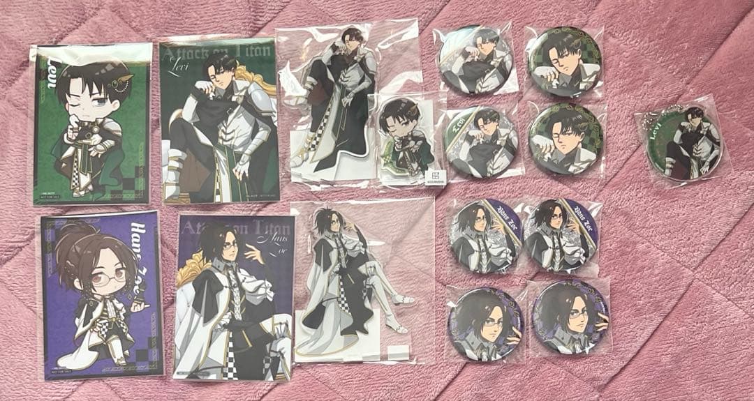 進撃の巨人 まるくじ リヴァイ ハンジ