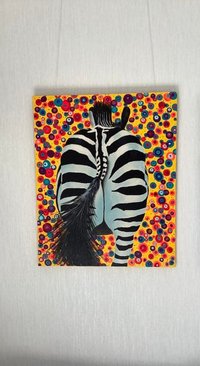 絵画 Zebrappy