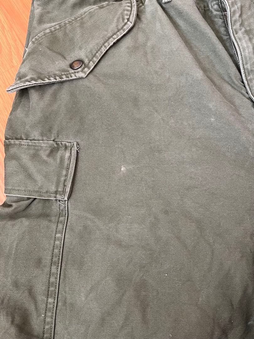 ◎50's 最初期 M51 パンツ 剥き出しスナップボタン コの字ジッパー 実物