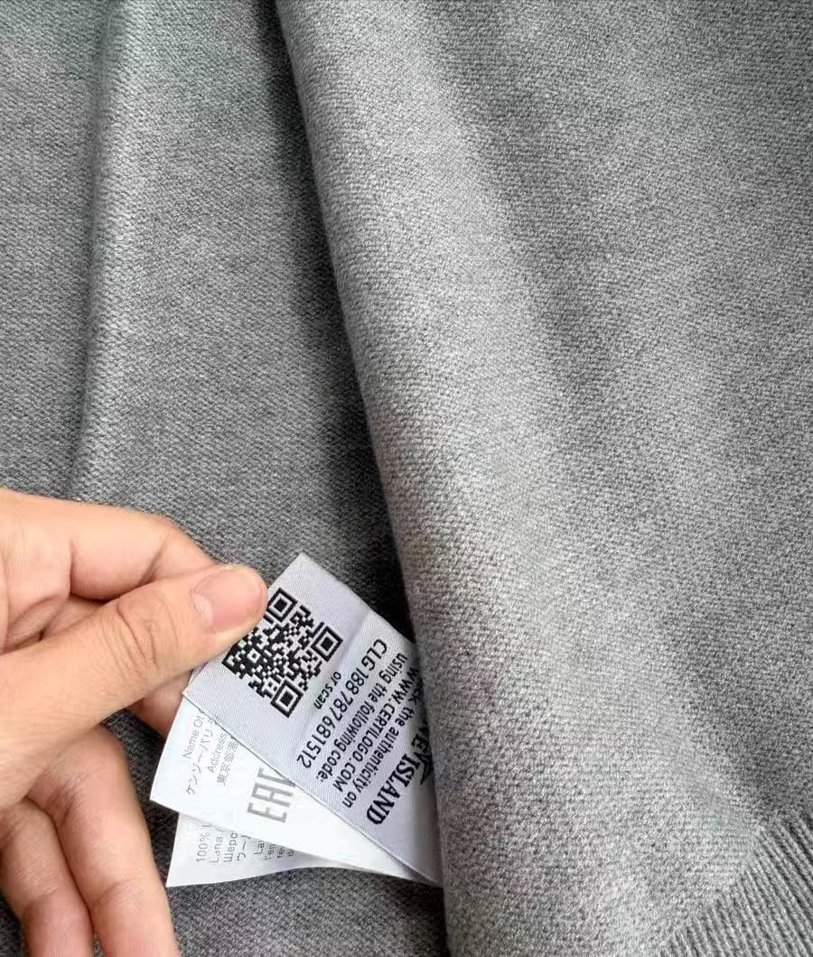 Stone  グレー カーディガン Lサイズ 軽い使用感