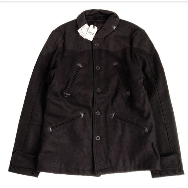 か*ま様 DENHAM デンハム　ジャケットコート　ブルゾン　ブラック　Lサイズ