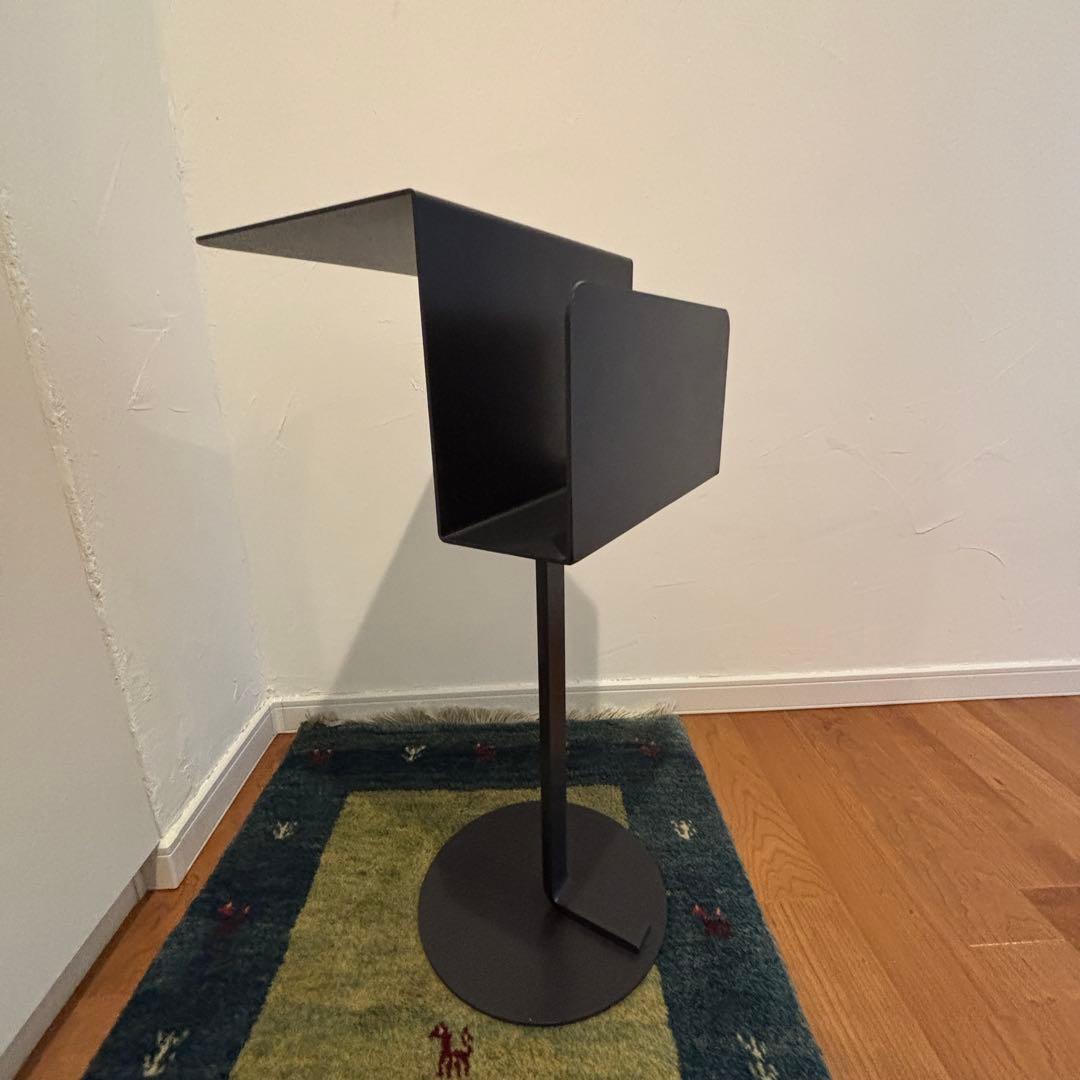 サイドテーブル・ナイトテーブル・ローテーブル IDEE MONO TABLE Black