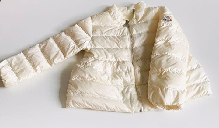 モンクレール　ダウン　キッズ　80cm ホワイト