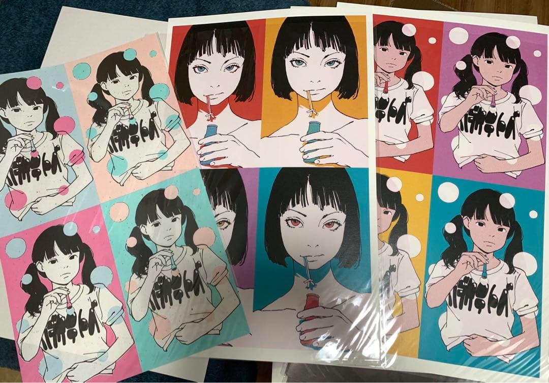 古塔つみ　ポスター　3枚セット　ROUGH