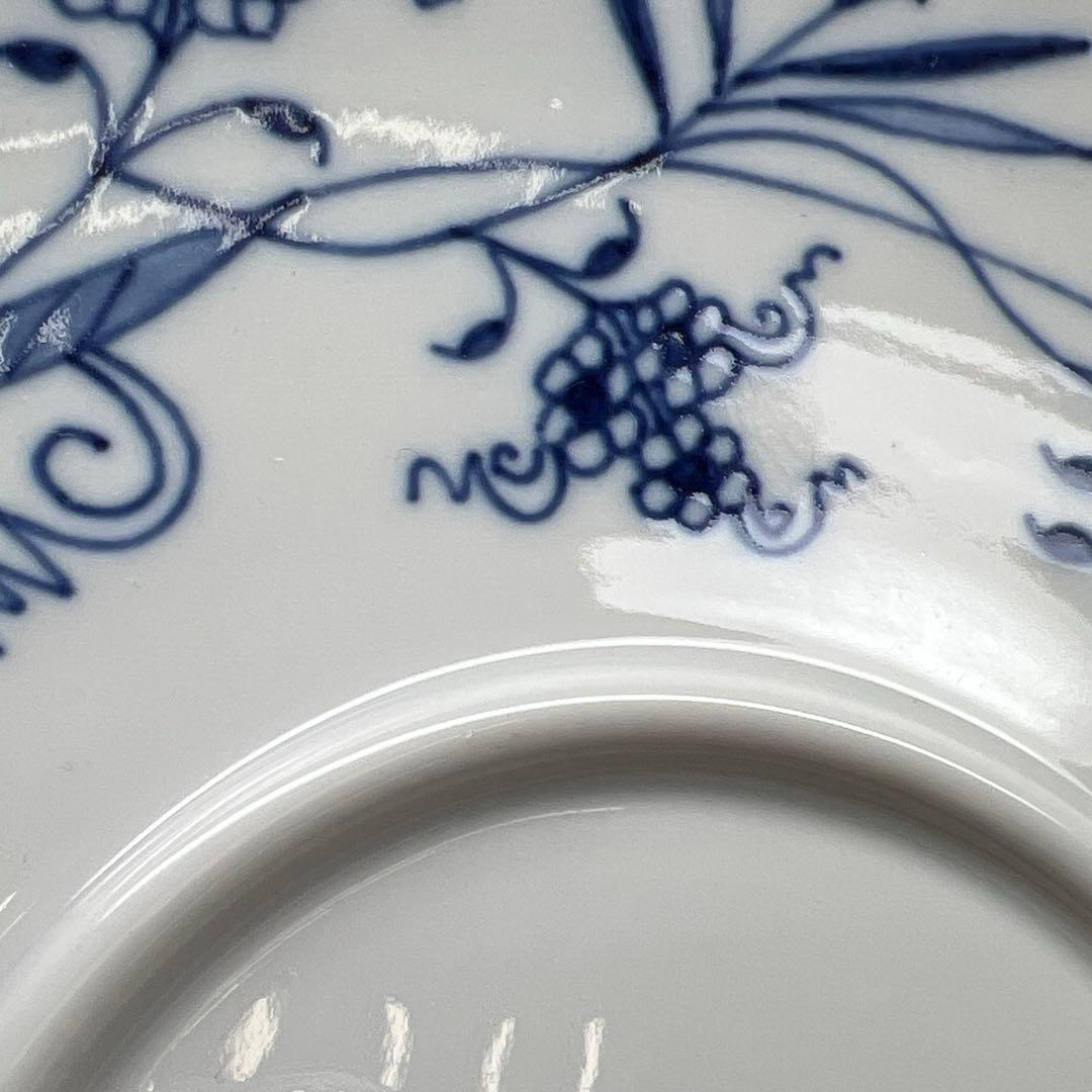 専用マイセンブルーオニオン　スープカップ&ソーサー　共箱　東な7-1221☆1F