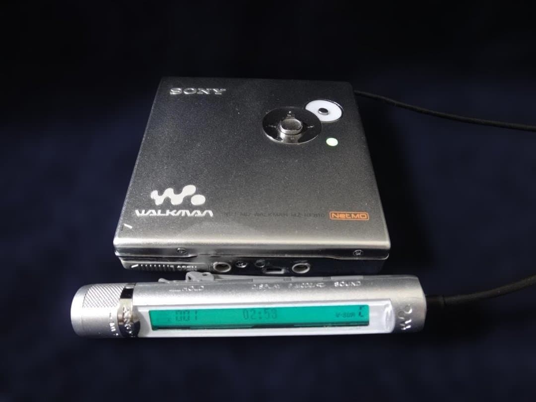SONY ポータブルMDプレーヤー MZ-NE810