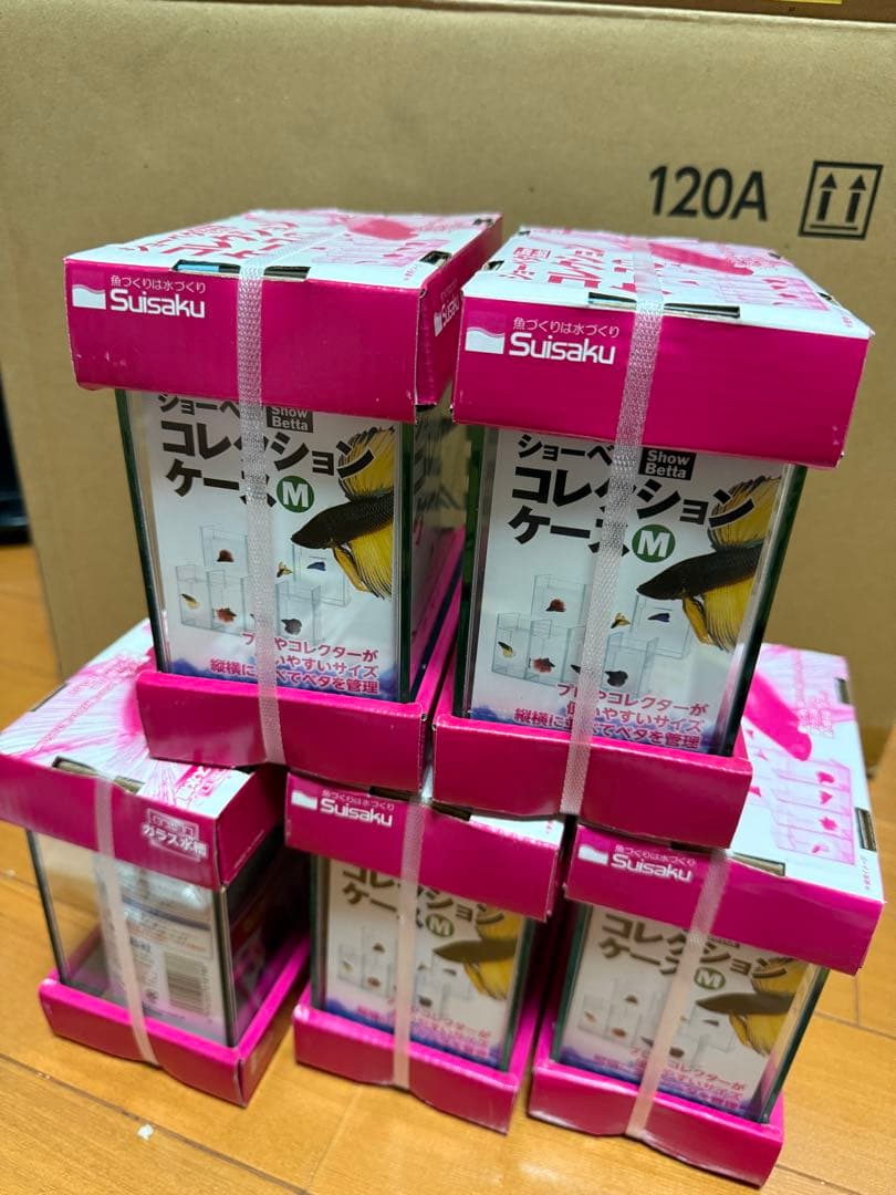 ベタ用小型水槽＆ヒーター＆フタセット