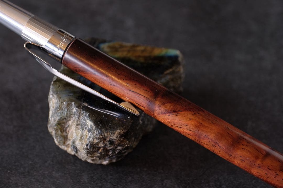 高村杢工房PG5木軸カスタムシャープペンシル0081 ホンジュラスローズ瘤