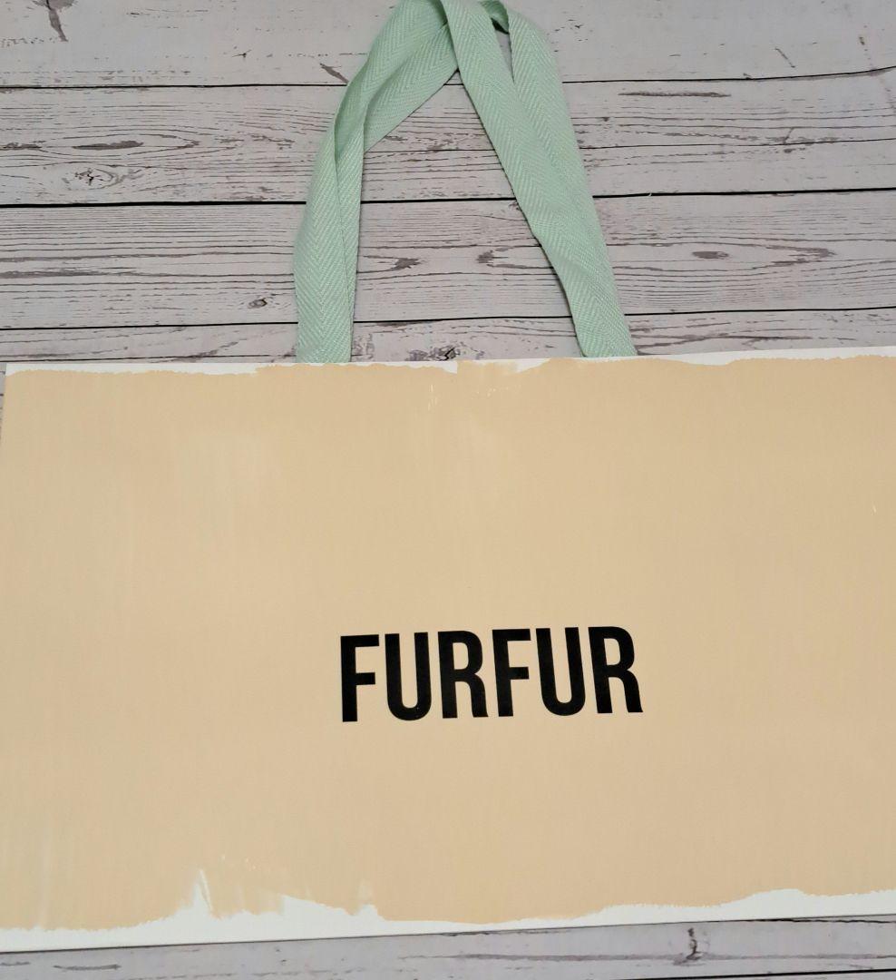 【本日発送】FurFur ドレス　サイズフリー　ショッパー付き