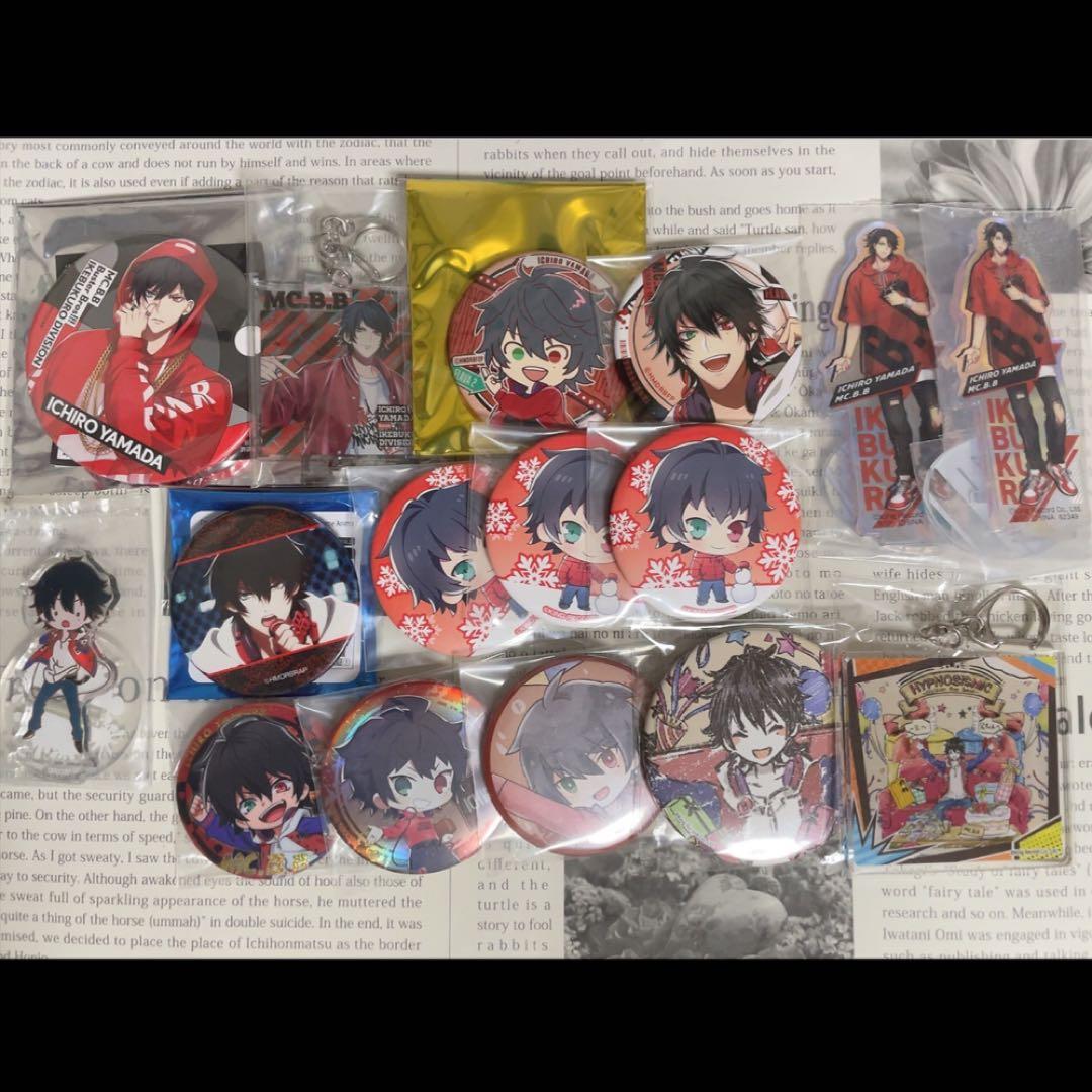 ヒプノシスマイク EW02 base Flava 缶バッジ アクキー 一郎