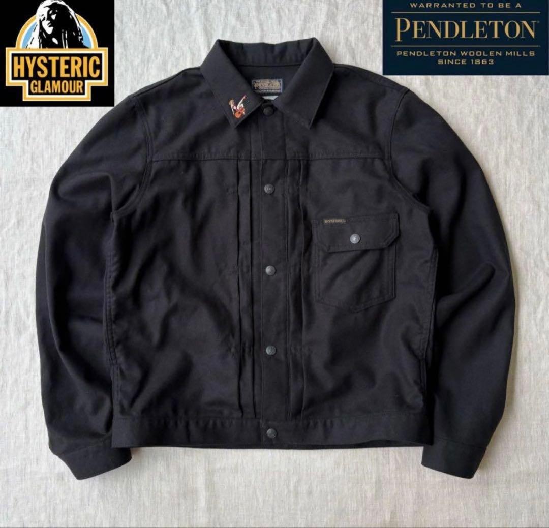 HYSTERIC GLAMOUR PENDLETON ブラックジャケット