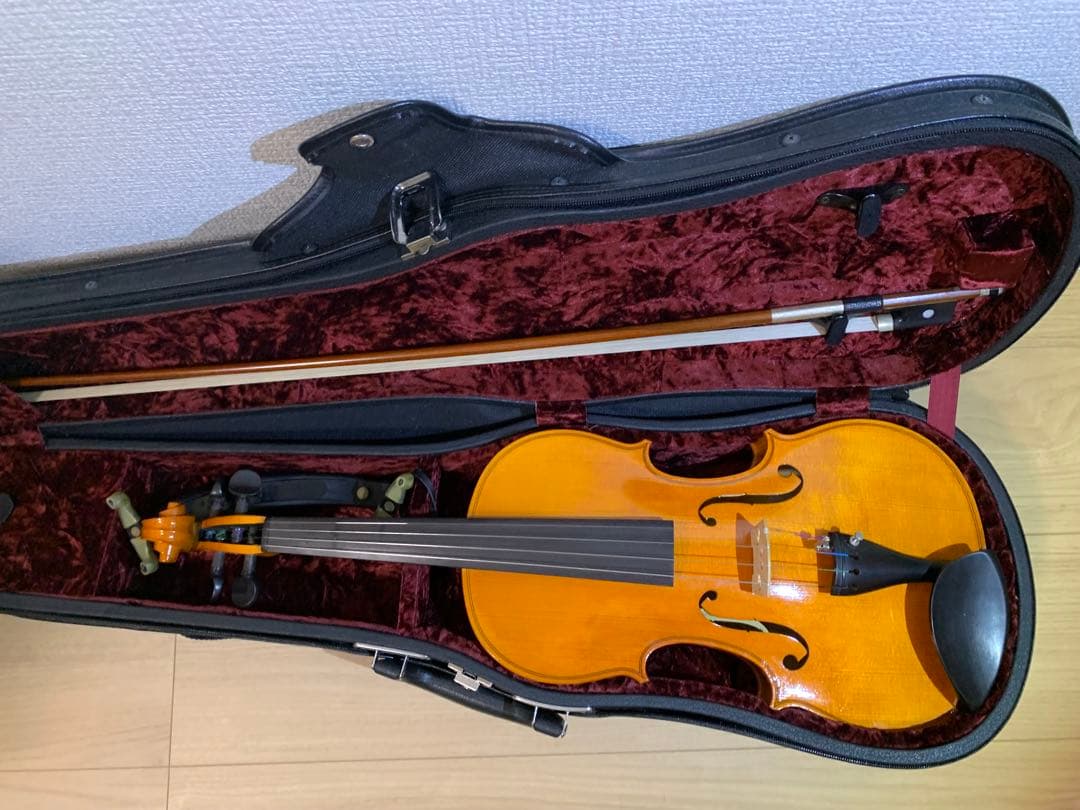 ドイツ製　4/4 フルサイズ　バイオリン　セット　Karl Hofner 虎杢