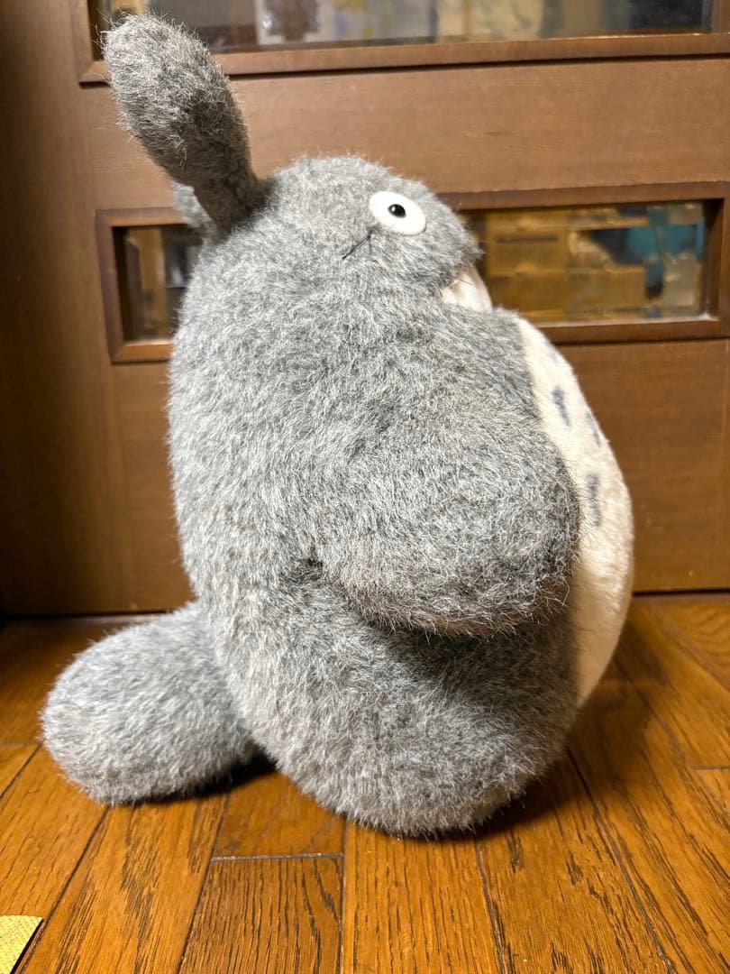 スタジオジブリ となりのトトロ サンアロー製 ぬいぐるみ大トトロ 笑い 二馬力