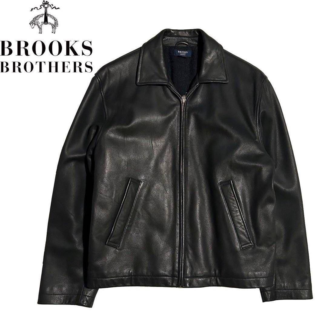 ★BROOKS SPORT ブルックス ブラザーズ レザー スポーツ ジャケット