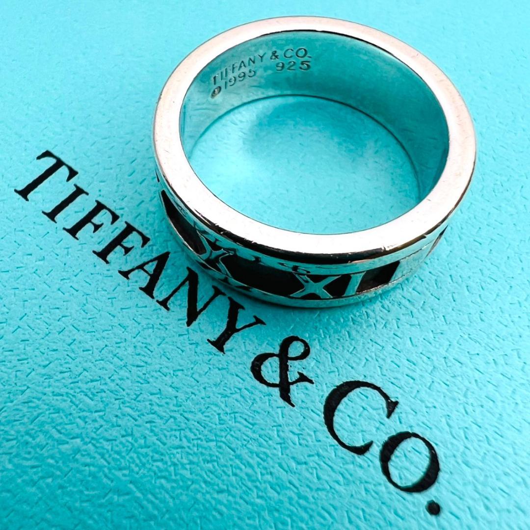 【極美品】TIFFANY アトラス リング 指輪 10号 925 シルバー