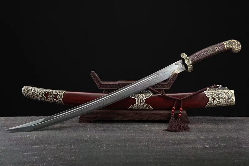 寒月清刀 模造刀 居合刀 武士道 武具 漢剣 唐刀 龍泉剣 手鍛造打