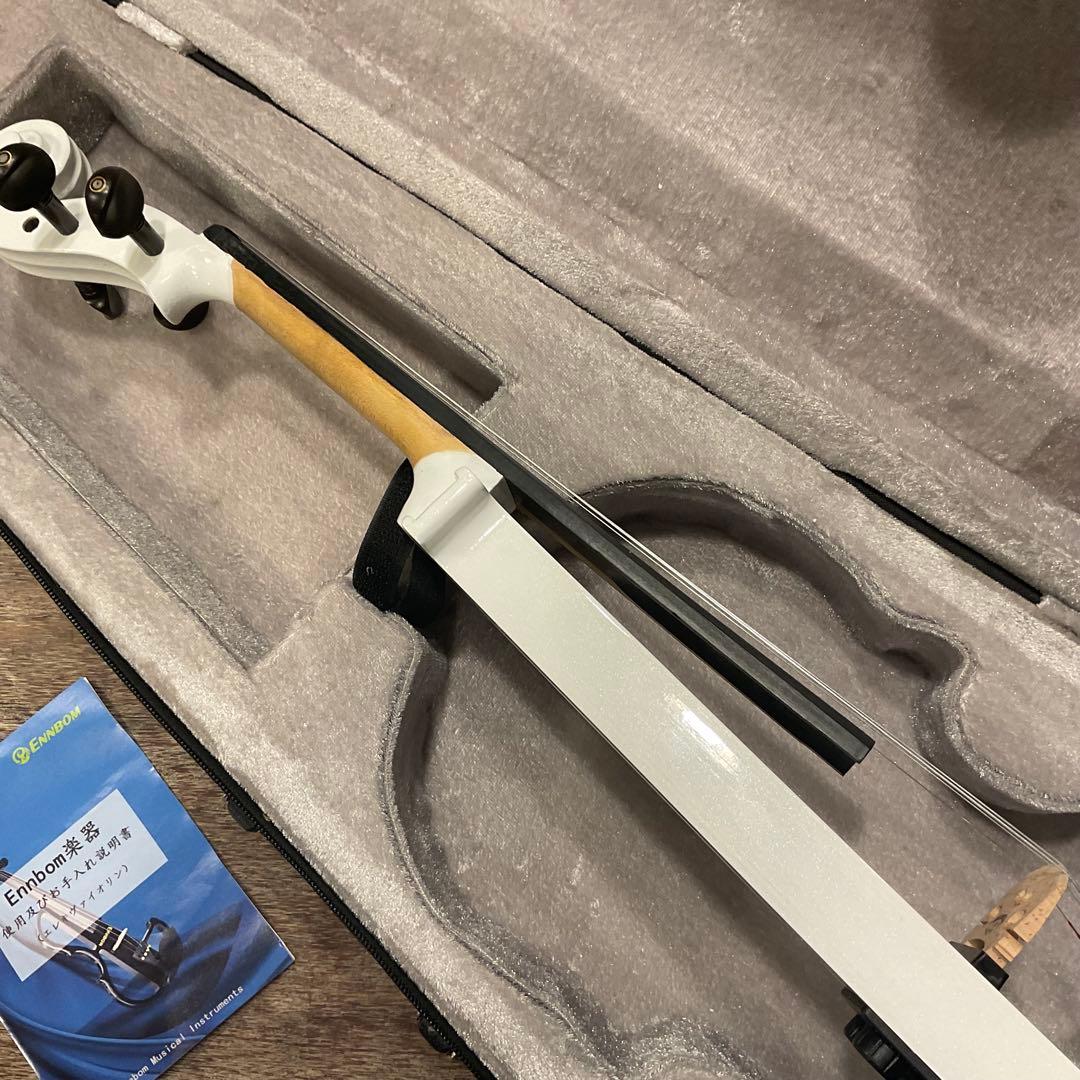 極美品！ ENNBOM エレキ バイオリン 4/4 初心者セット ヴァイオリン