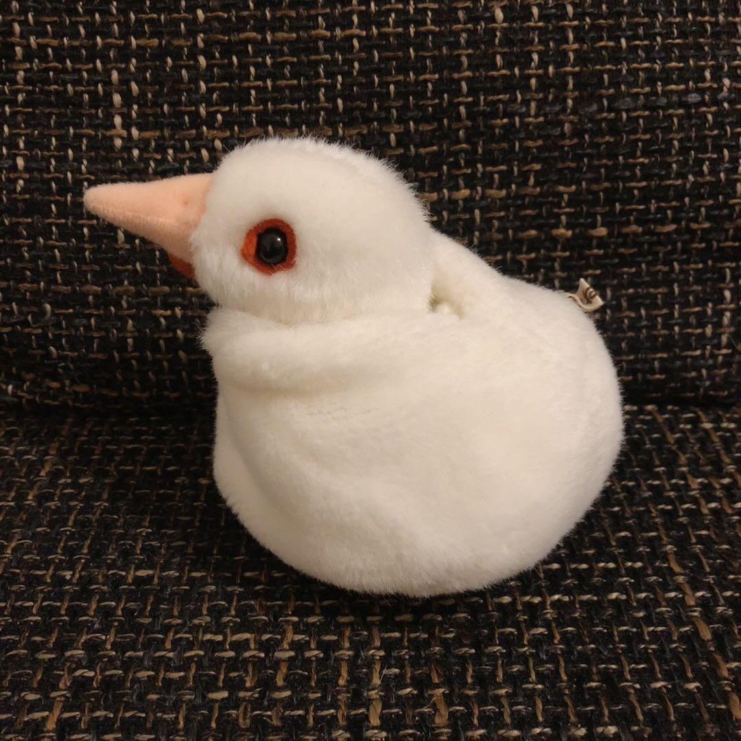 やまね工房　ぬいぐるみ　こうのとりのひな　コウノトリ