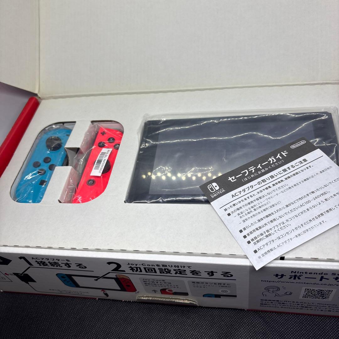 Nintendo Switch 本体 赤/青　バッテリー強化