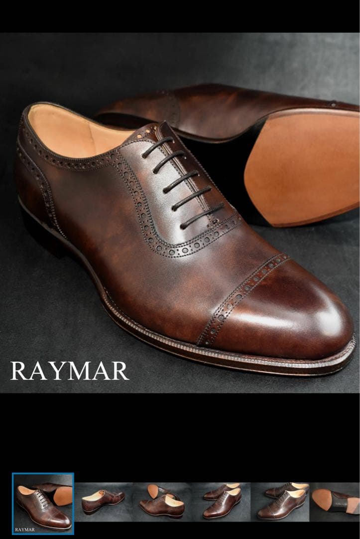 RAYMAR ダークブラウン ドレスシューズ　Lily アデレード