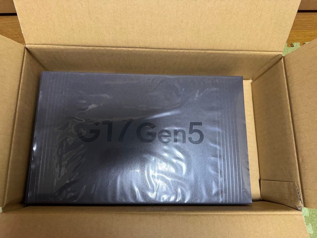 東京マルイ　グロック17 gen5 MOS 新品未開封