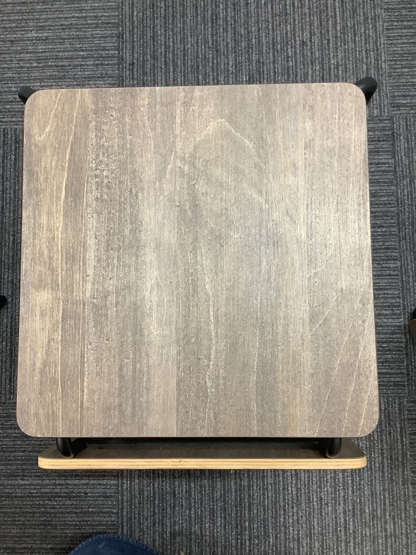 【3脚セット】イトーキ ノットワーク サイドスツール 木製什器 KLU-401