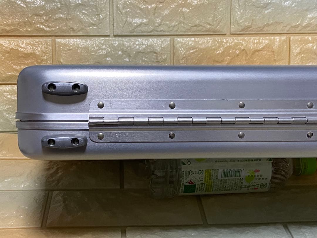 美品 ゼロハリバートン スリム アタッシュケース アルミケース ビジネス バッグ