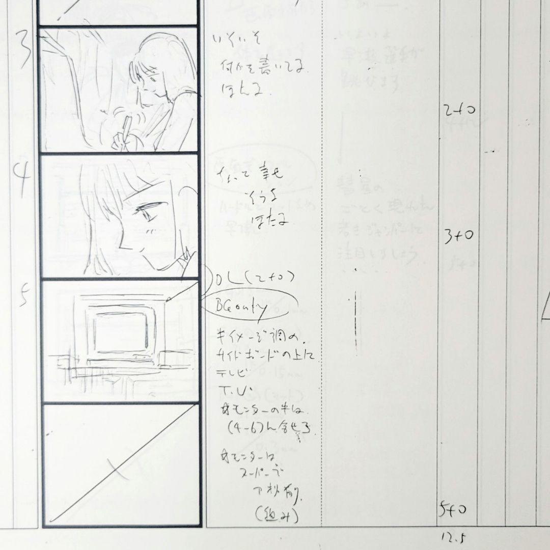 美少女戦士セーラームーンS　絵コンテ 第117話 より高くより強く！うさぎの応援