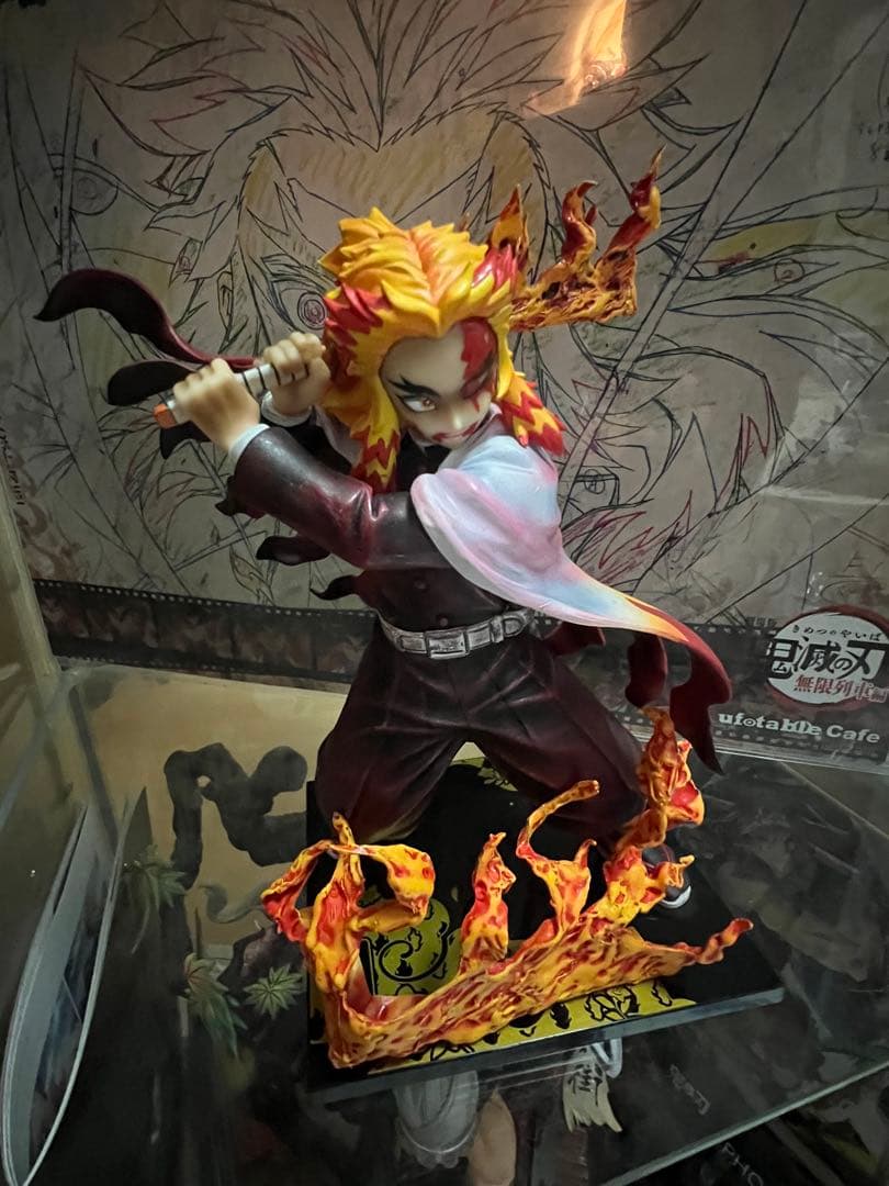 鬼滅の刃　一番くじ　煉獄杏寿郎 リペイント　フィギュア　煉獄