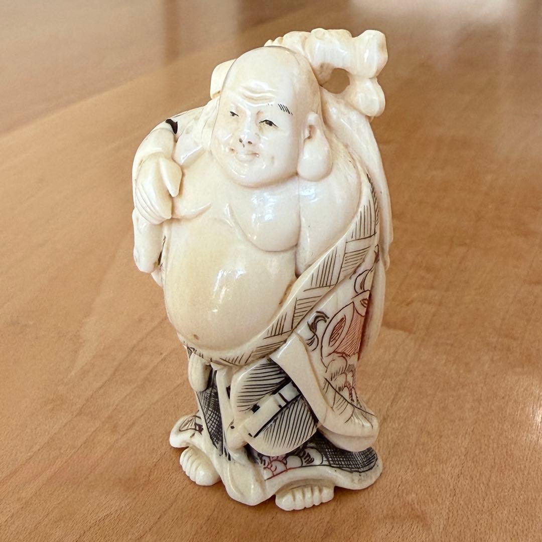 根付　布袋様