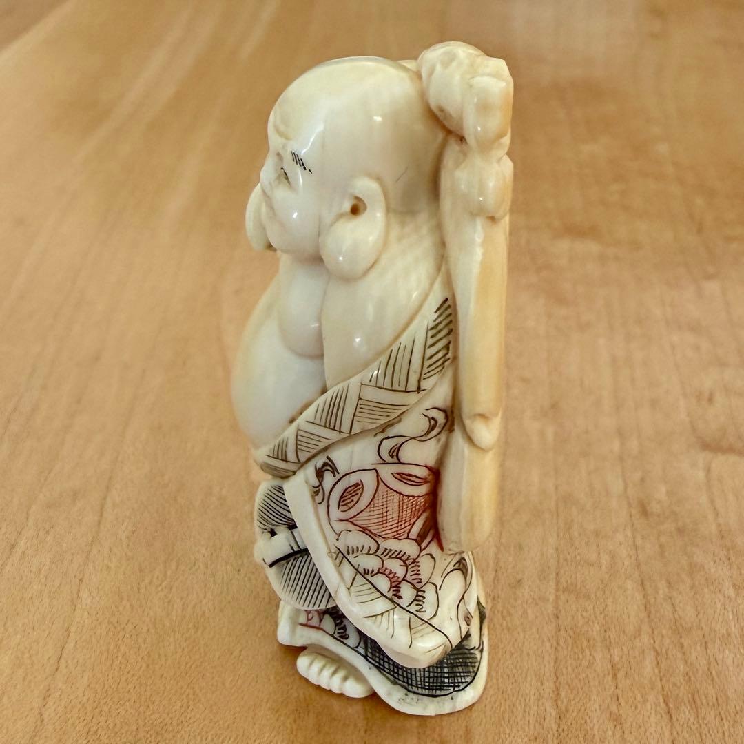 根付　布袋様