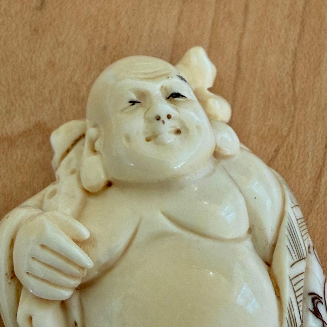 根付　布袋様