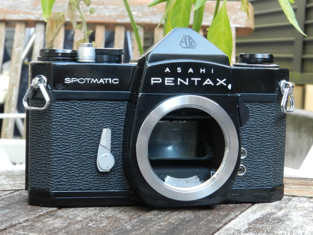 美品　ASAHI PENTAX SPOTMATIC ブラック　一眼レフカメラ