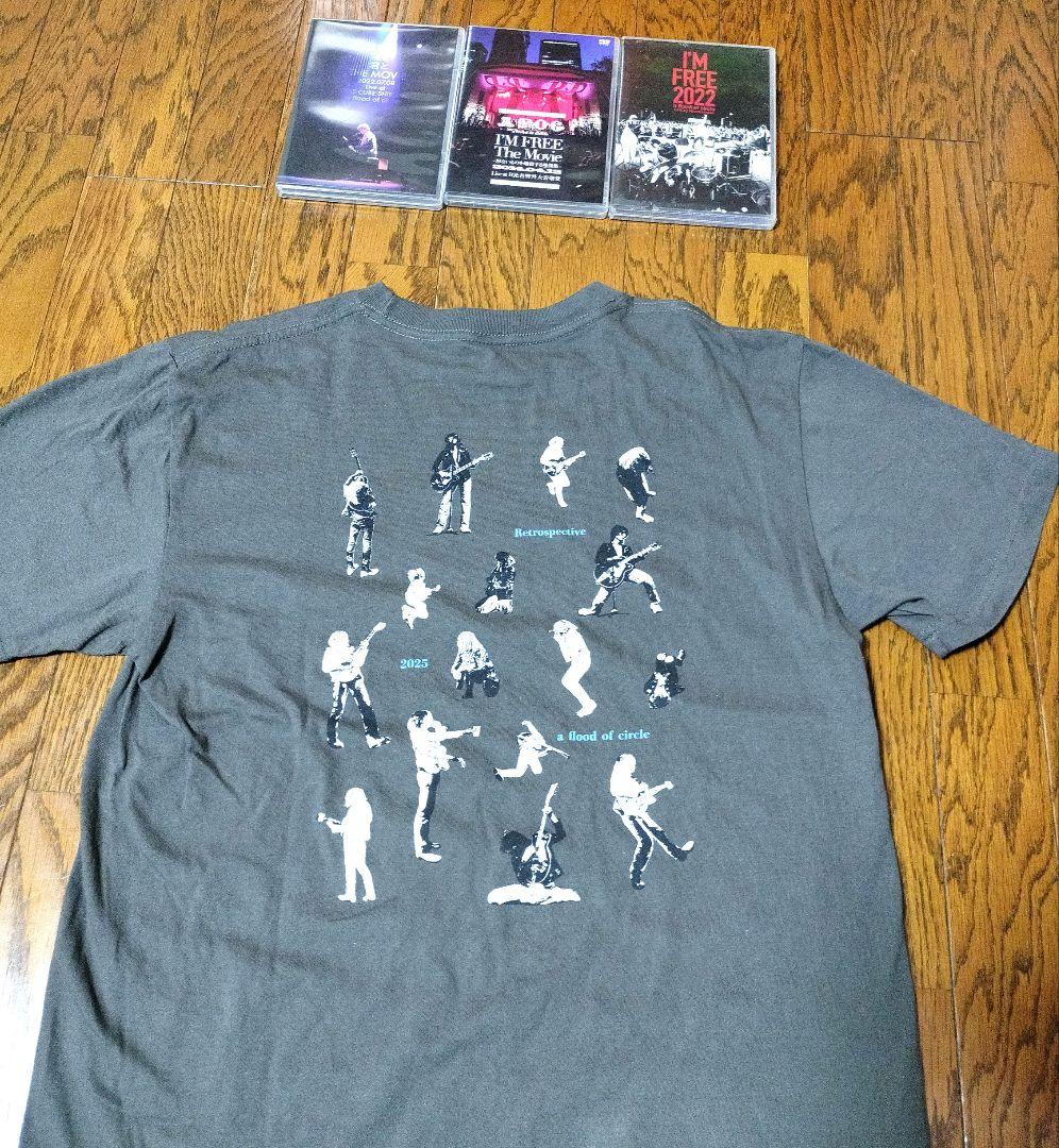 a flood of circle DVD3点 Tシャツ