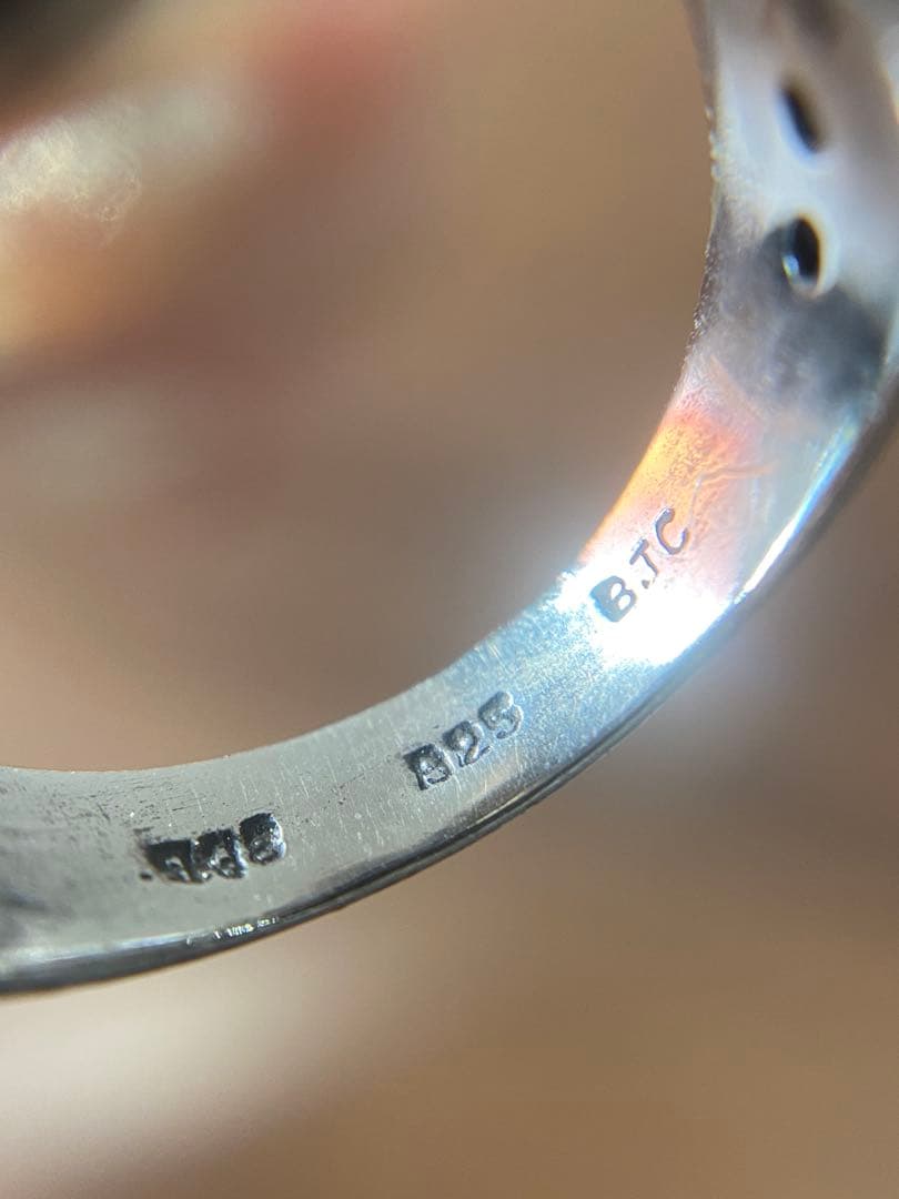 ボヘミアン　ターコイズ　シルバーリング　5点セット