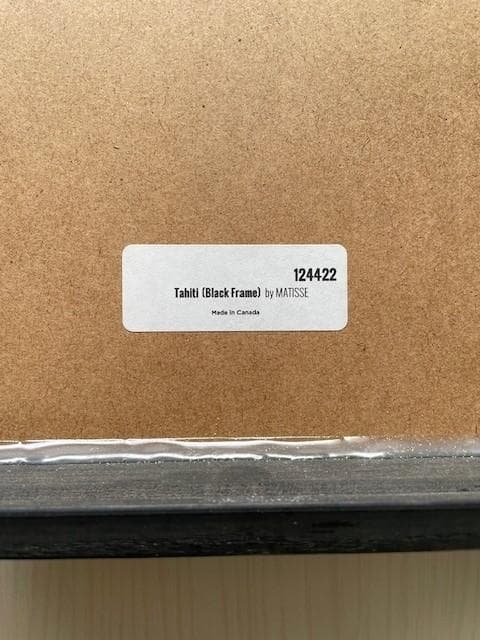 N*a様 最終価格MOMA DESIGN STORE マティス タヒチ切り絵 黒