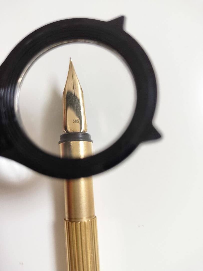 MONTBLANC モンブラン万年筆 585 ゴールド