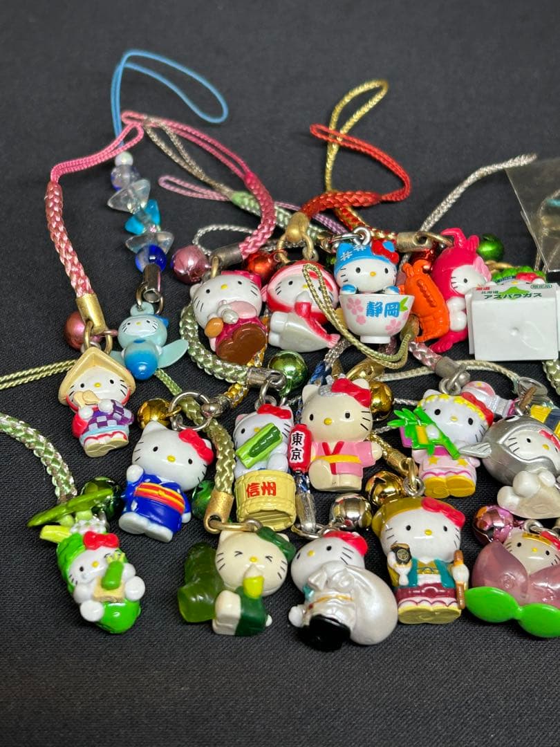 レア　ご当地キティ　まとめ売り　根付け　ストラップ　ファスナーマスコット