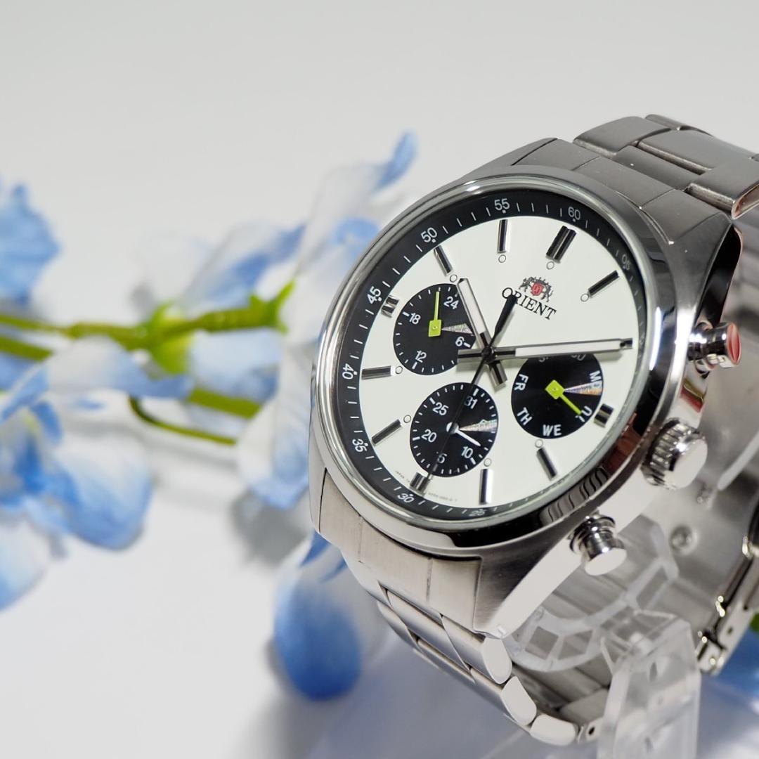 新同品 オリエント ORIENT クロノグラフ メンズ 腕時計 H301