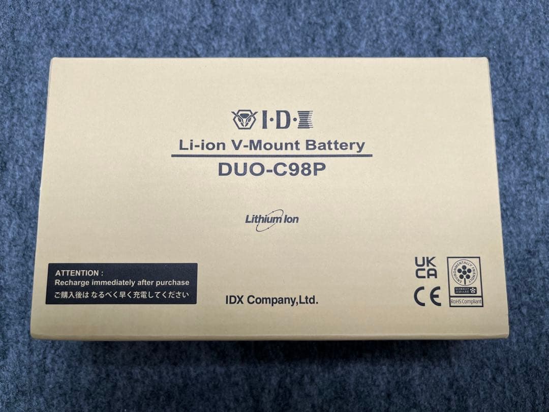 s*a様 IDX DUO-C98P Vマウントリチウムイオンバッテリー(98Wh