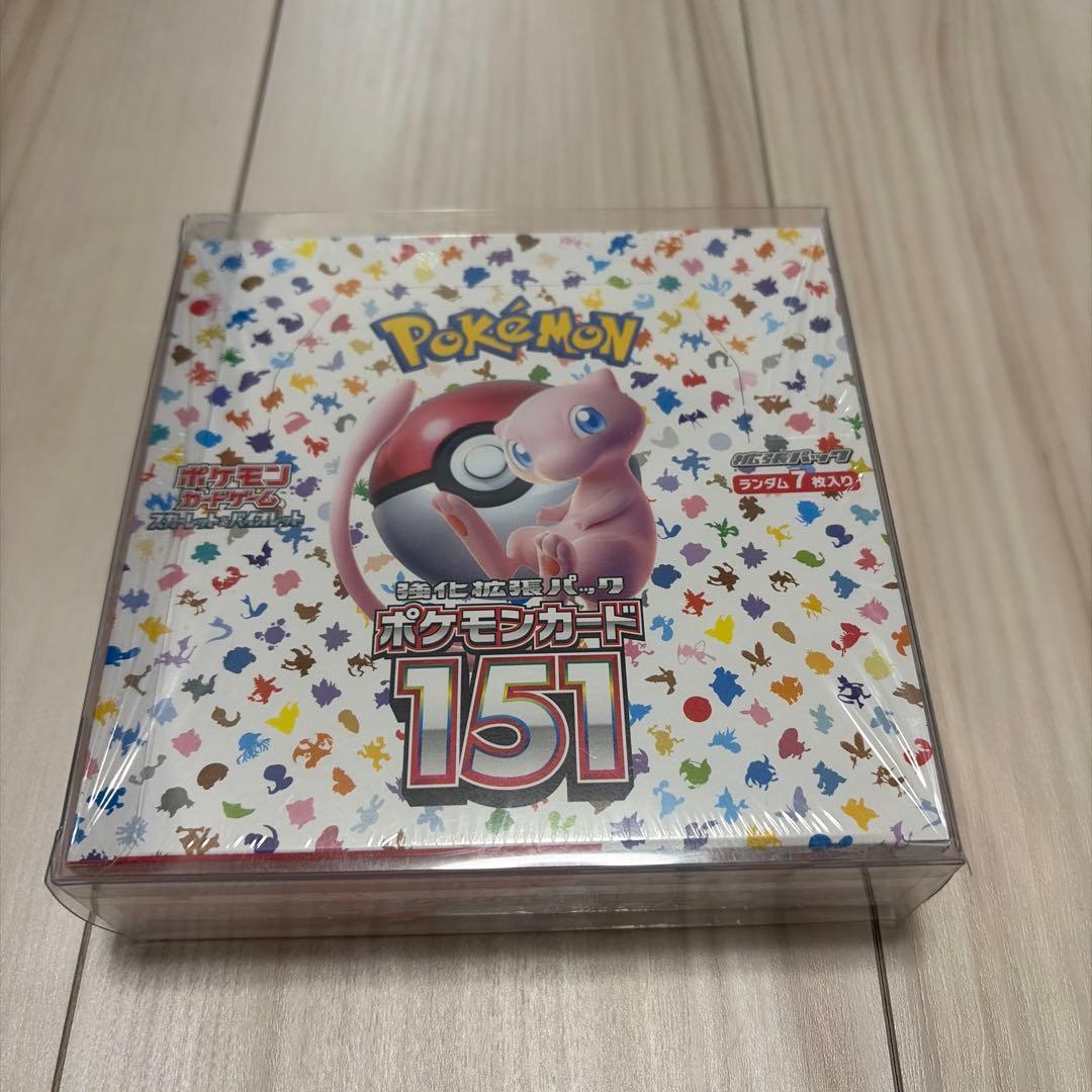 ゆ*ゆ様 (シュリンク付き) ポケモンカード151 BOX