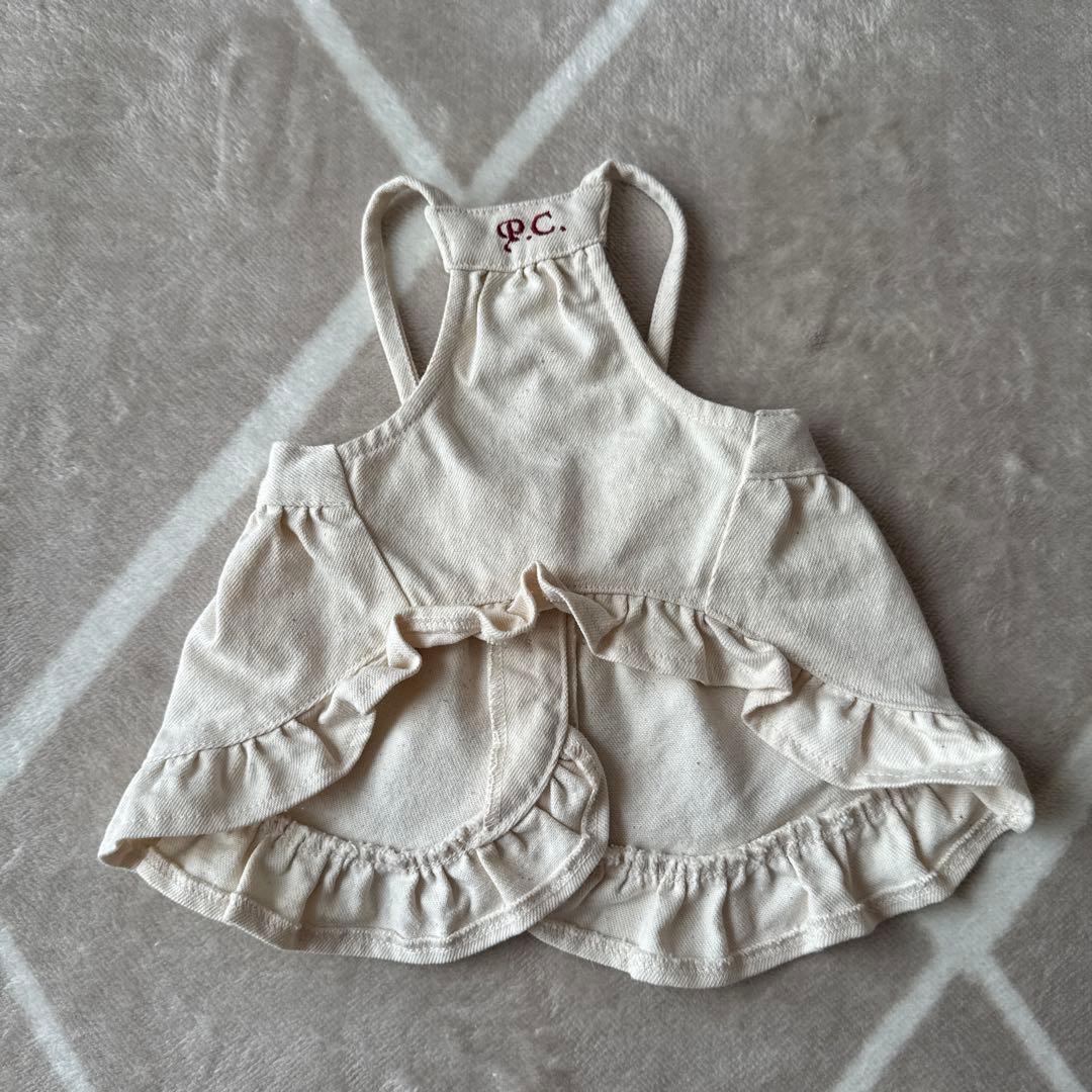 pp closet♡デニムエプロンスカート サイズ37